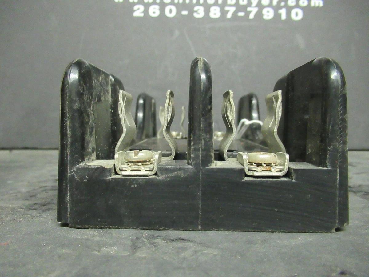 Used MARATHON FUSE HOLDER 6F30A2SP FOR 30 AMP 600 V FUSES **WARRANTY**