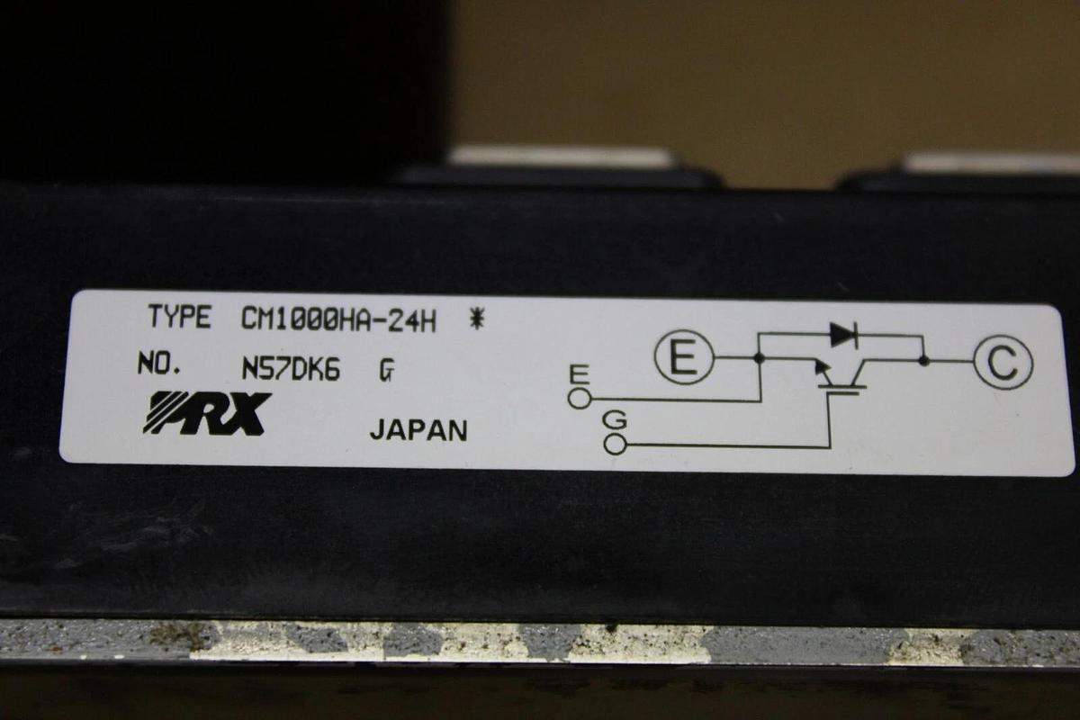 Used PRX IGBT POWER SUPPLY MODULE CM1000HA-24H N57DK6 **WARRANTY INCLUDED**