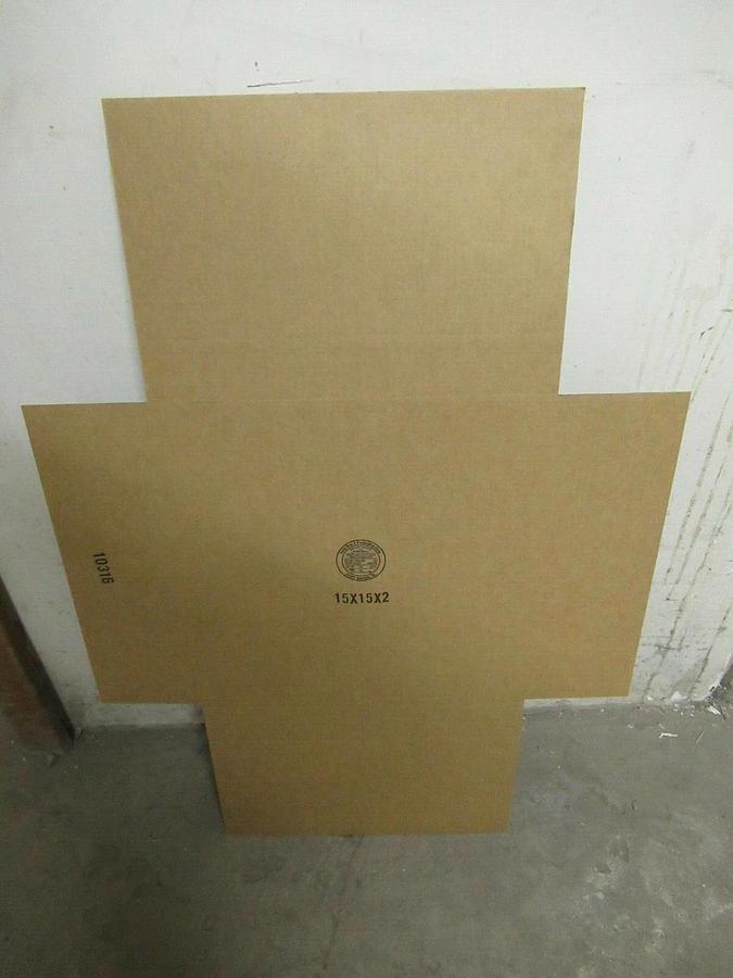 Used LOT OF 25 15" X 15" X 2" KELLY BOX & PACKAGING CORP CARDBOARD BOXES ECT 32