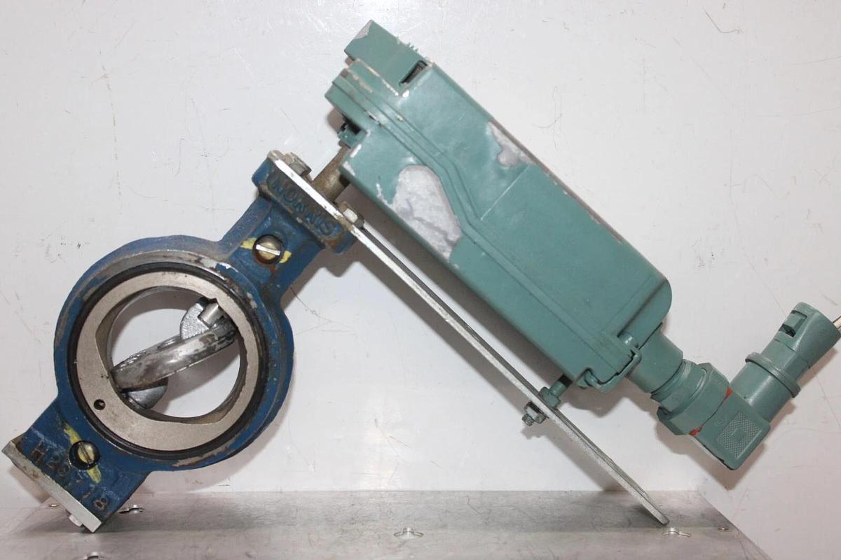 Used BRAY CONTROLS DELTA ELECTRIC ACTUATOR DC24-132-T 24 VAC 3 VA NEMA 1 265 BAR