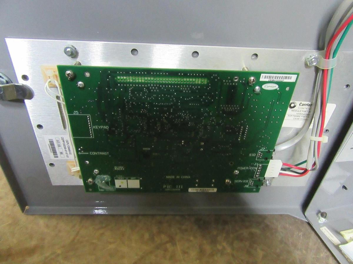 Used CARRIER COMFORT NETWORK ENCLOSURE 19XRV5757445LDH64 / 19XR04029402 CEPL130445-02