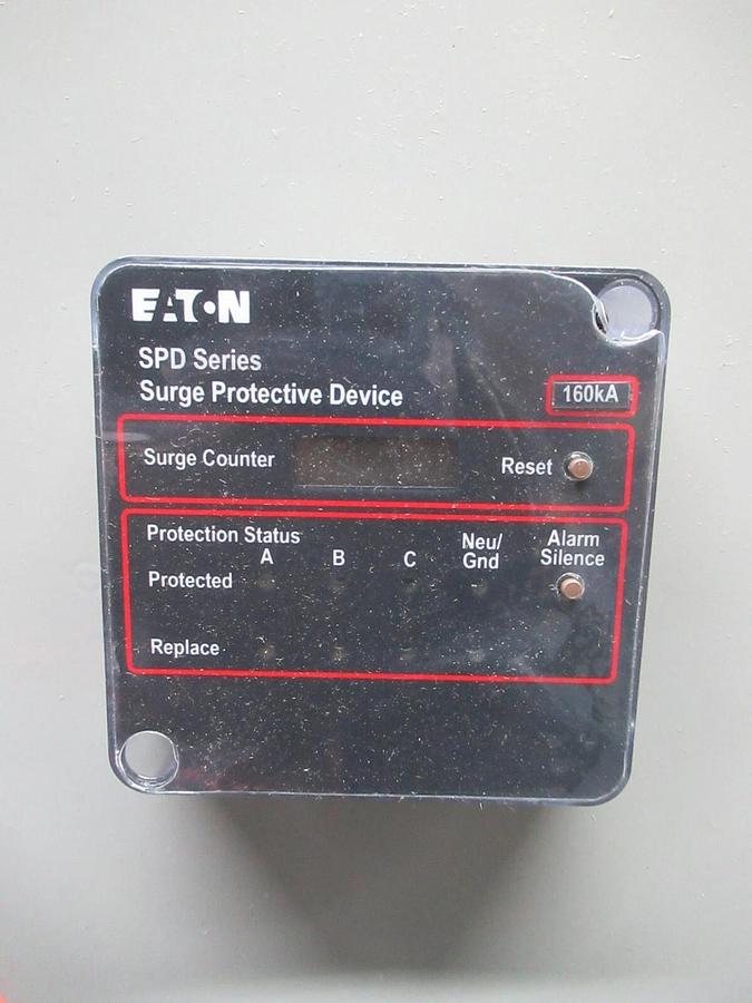 NEW SURPLUS EATON SURGE PROTECTIVE DEVICE SPD160208Y3K TYPE 1 ENCLOSURE
