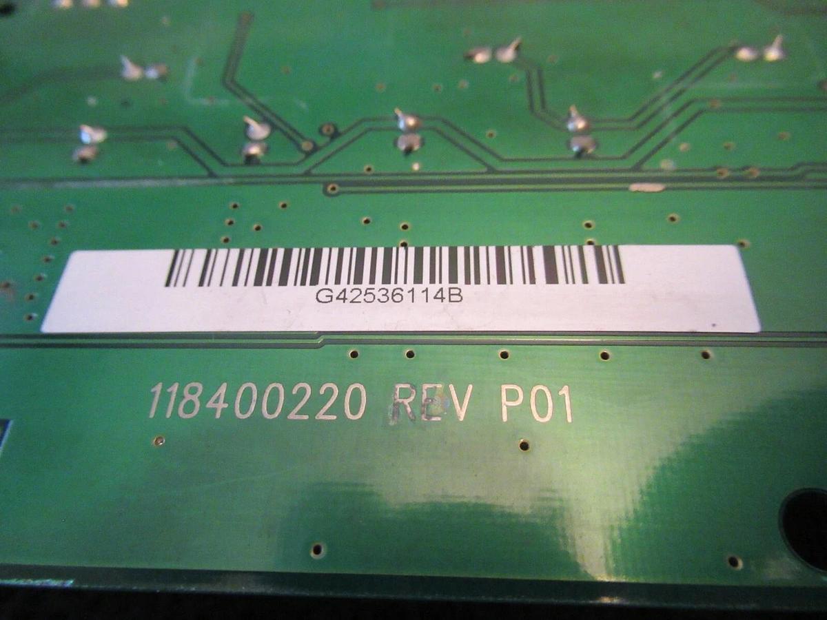 Used POWER CORP CIRCUIT BOARD 118400220 REV P01 **WARRANTY INCLUDED**