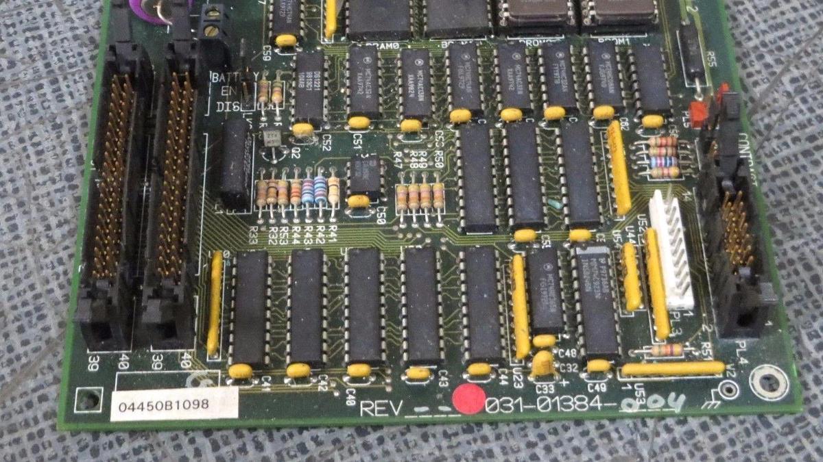 YORK ADVANCED PROCESSOR CARD 2 MODEL: 031-01384-004 **WARRANTY**