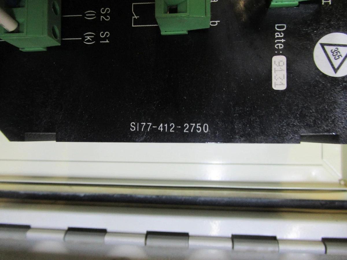 Used FRAKO REACTIVE POWER RELAY FUSE MONITOR CABINET F-839.12 SI77-412-2750