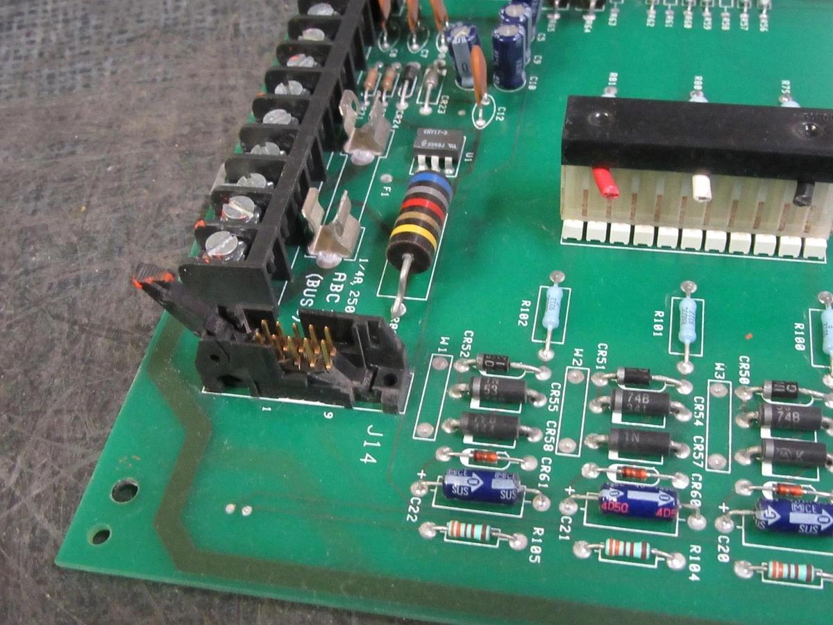 Used LIEBERT SYSTEM NORM & INTERFACE BOARD ASSY 02-792216-26 REV4 *WARRANTY INCLUDED*