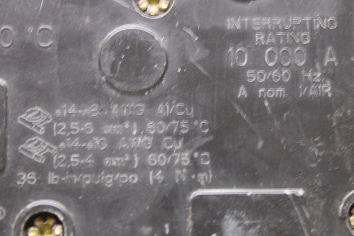 Used SQUARE D SINGLE POLE QO CIRCUIT BREAKER DP-3935 QO12025 25 AMP 240 VAC 1-POLE