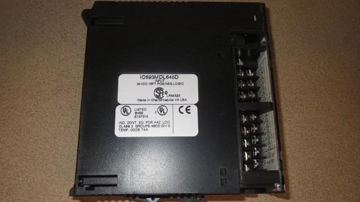 Used GE FANUC 90-30--INPUT MODULE---IC693MDL645D **WARRANTY INCLUDED**