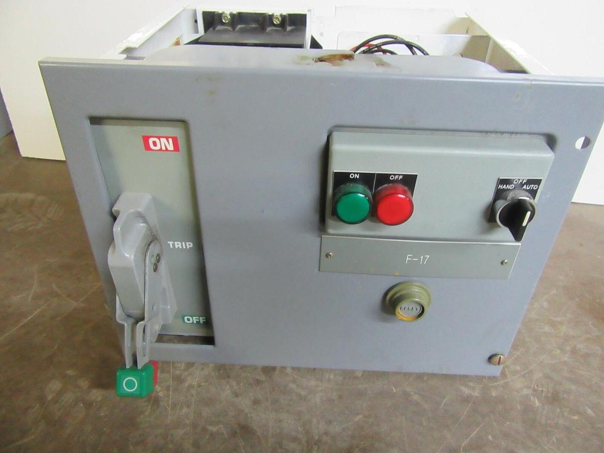 Used SQUARE D MODEL 6 MCC BUCKET NEMA SIZE 1 3 AMP 12" FA100-3MC6 W/ 8536SCO3S