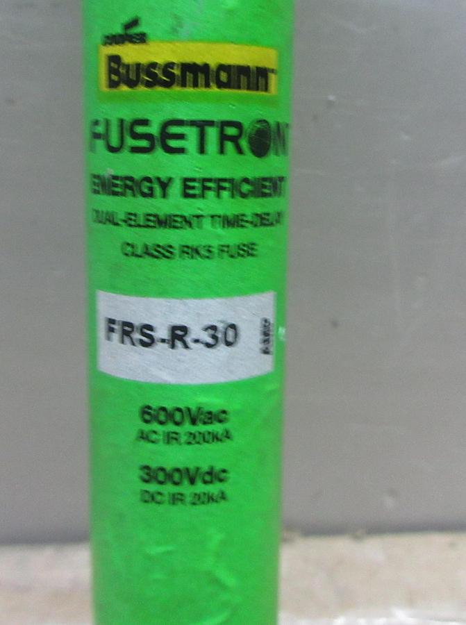 Used LOT OF 2 FERRAZ SHAWMUT TRI-ONIC FUSES TRS15R 15 AMP 600V