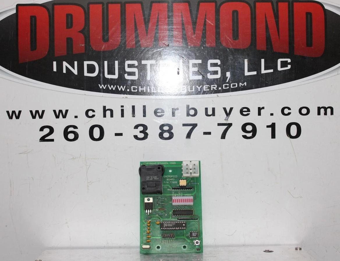 Used TECOGEN OVERSPEED CIRCUIT BOARD W/ MICROSWITCH **WARRANTY INCLUDED**