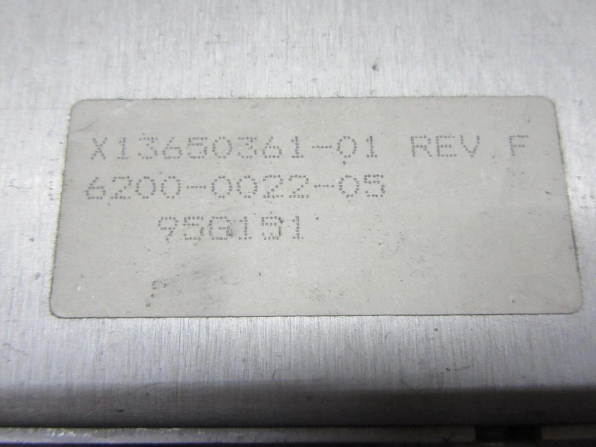 Used TRANE CHILLER MODULE X13650364-02 REV. H W/ X13650361-01 REV. F