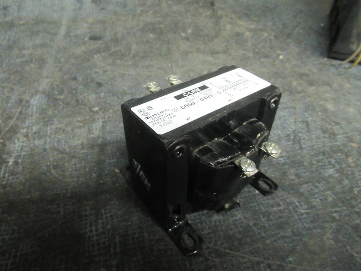 Used MICRON TRANSFORMER C050-0405-5 50VA 50/60HZ **WARRANTY INCLUDED**
