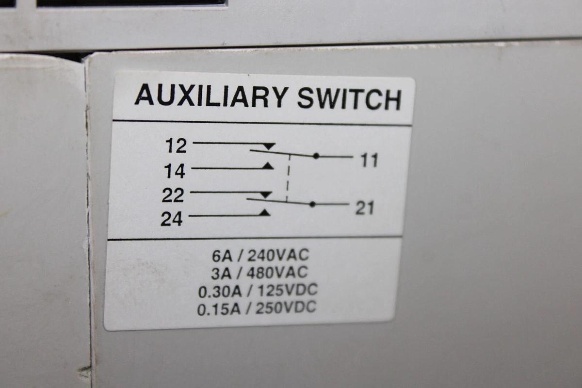 Used ABB CIRCUIT BREAKER SACE S7 S7H 1000 AMP 3-POLE 600 VAC W/ AUX SWITCH & SHUNT