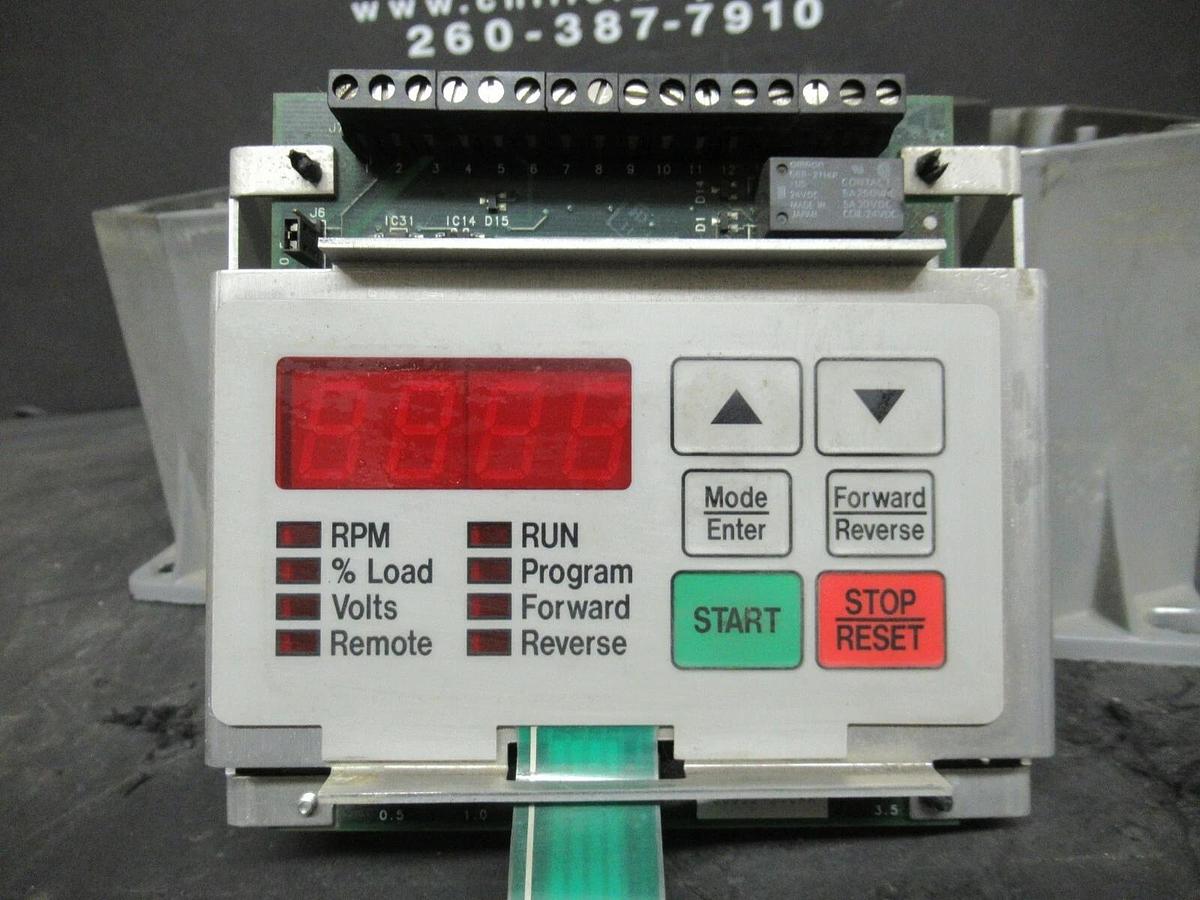 Used RELIANCE ELECTRIC VS AC DRIVE 1SU41001 1 HP **READ DESCRIPTION**