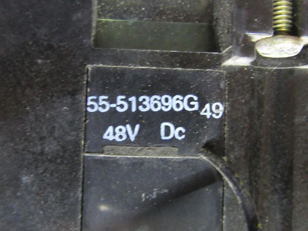 Used GENERAL ELECTRIC INDUSTRIAL RELAY CR120B-D083 600 VOLT COIL: 48 VOLT