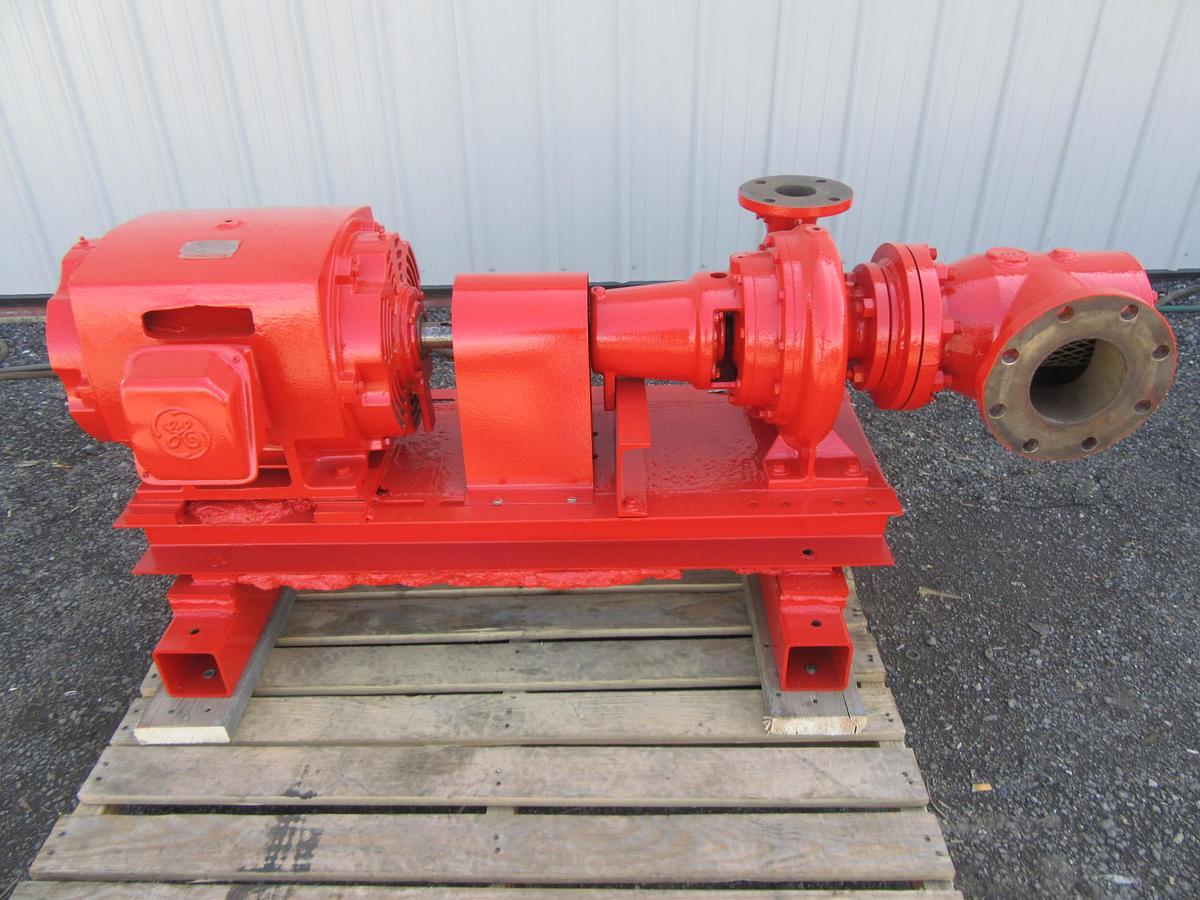 Refurbished 40 HP BELL & GOSSETT 2.5" X 3" 1510 CENTRIFUGAL WATER PUMP 3500 RPM 7.625" IMP