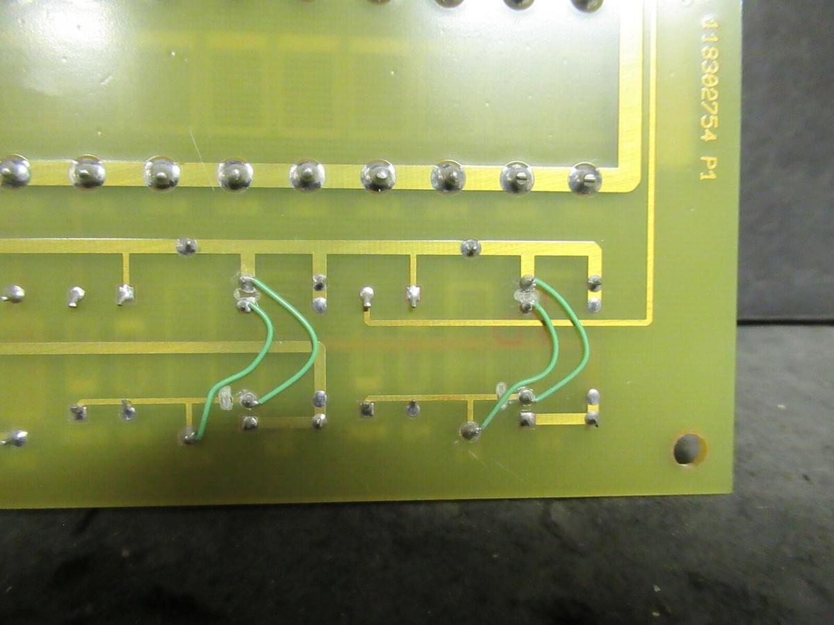 Used EXIDE 101072956 REV P3 POWER SUPPLY FAIL DETECTOR CIRCUIT BOARD 118302754 P1