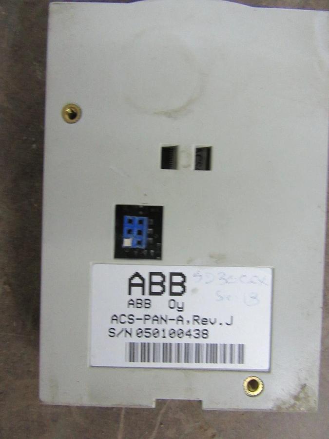 Used ABB INVERTER DRIVE ACS401000932 380/480 VOLT 11.6/15.3 AMP 63/250 HZ