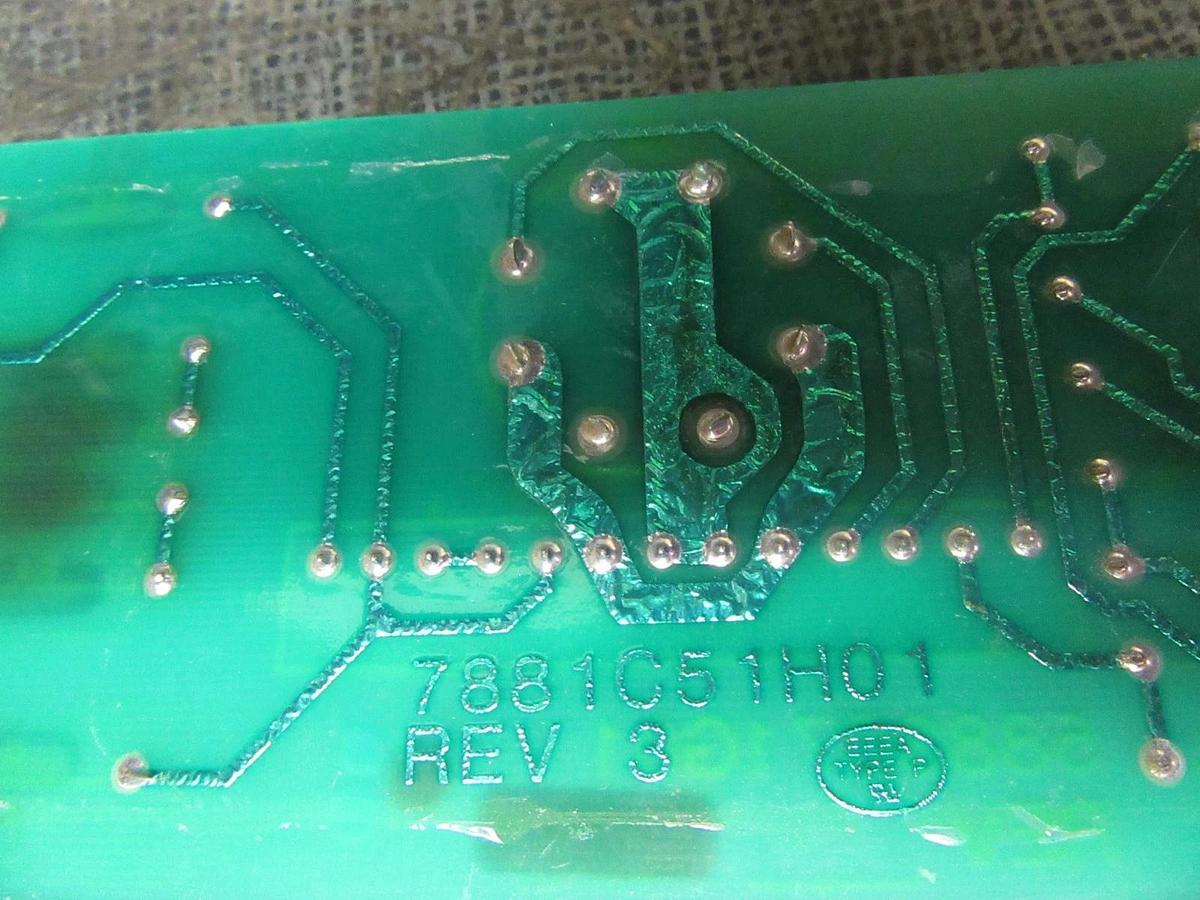 Used WESTINGHOUSE DRIVER BOARD 5883C71G01 REV. A 7881C51H01 REV. 3 **WARRANTY**