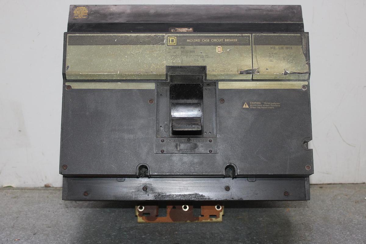 Used SQUARE D I-LINE CIRCUIT BREAKER IL34400 400 AMP 480 VAC 3-POLE