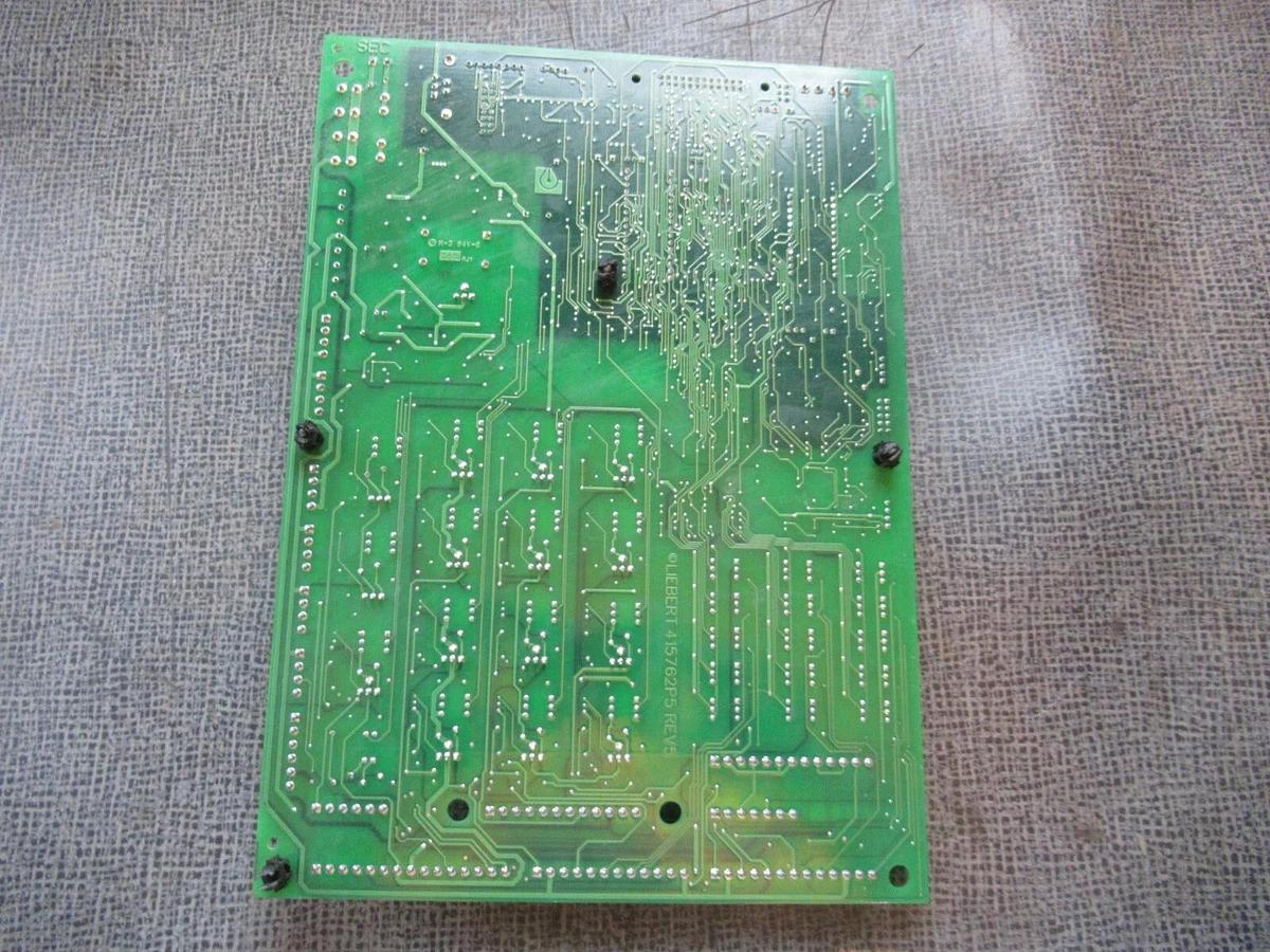 Used LIEBERT MICROPROCESSOR CIRCUIT BOARD 415761G2 REV 15 **WARRANTY INCLUDED**