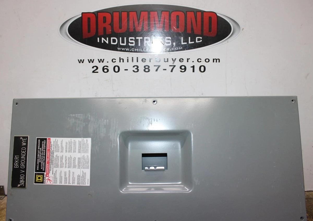 Used SQUARE D TYPE 1 CIRCUIT BREAKER ENCLOSURE KA225S FOR KAL FAL BREAKERS 225A 600V