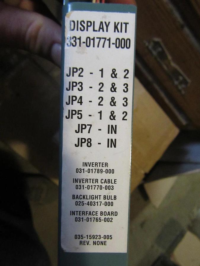 Used YORK / JOHNSON CONTROLS LCD DISPLAY KIT 031-01774-000 Y005151 **WARRANTY**