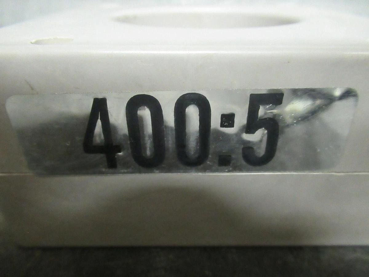 Used ELECTROMAGNETIC INDUSTRIES CURRENT TRANSFORMER 180-401 RATIO: 400:5A 25-400 HZ