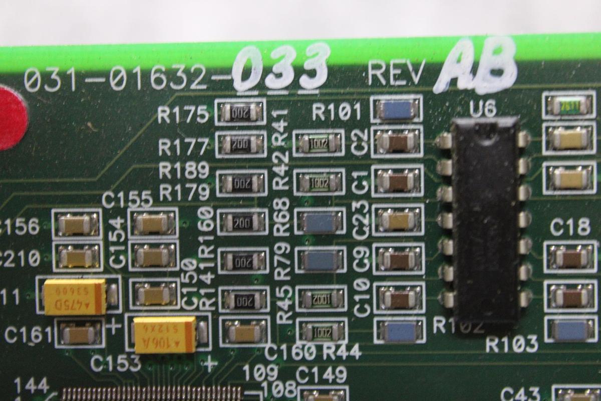 Used YORK OPTISPEED VSD CONTROL CIRCUIT BOARD 031-01632-033 REV. X