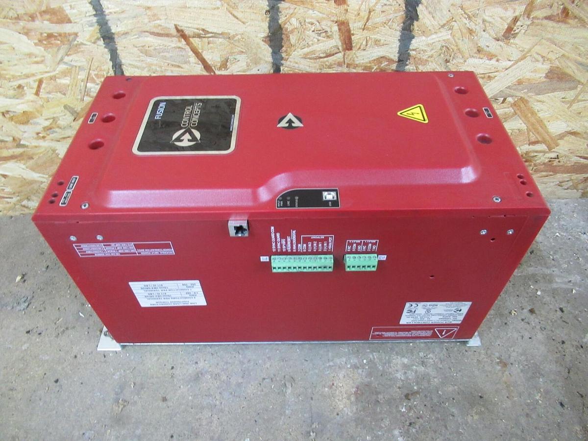 Used CONTROL CONCEPTS SCR POWER CONTROLLER FUSION-ZC 24-600 VAC 500 AMP SINGLE PHASE