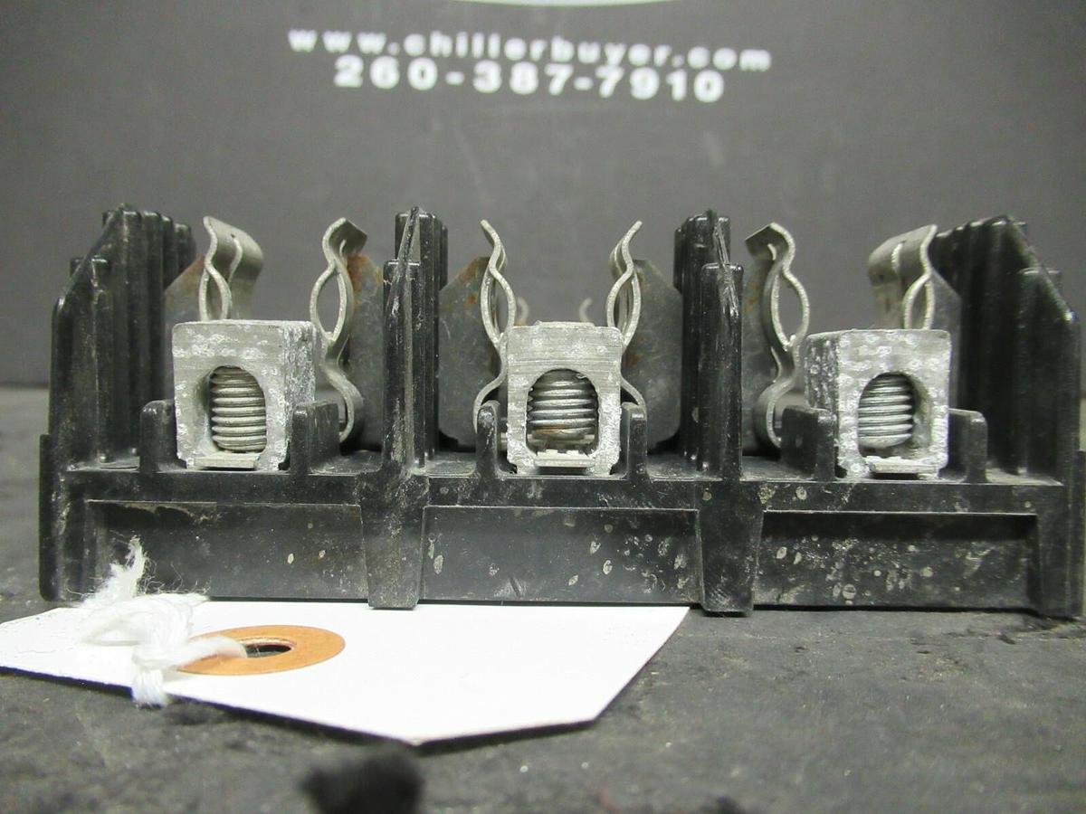 Used BUSSMAN FUSE HOLDER R60030-30R FOR 30 AMP 600 V CLASS R FUSES **WARRANTY**