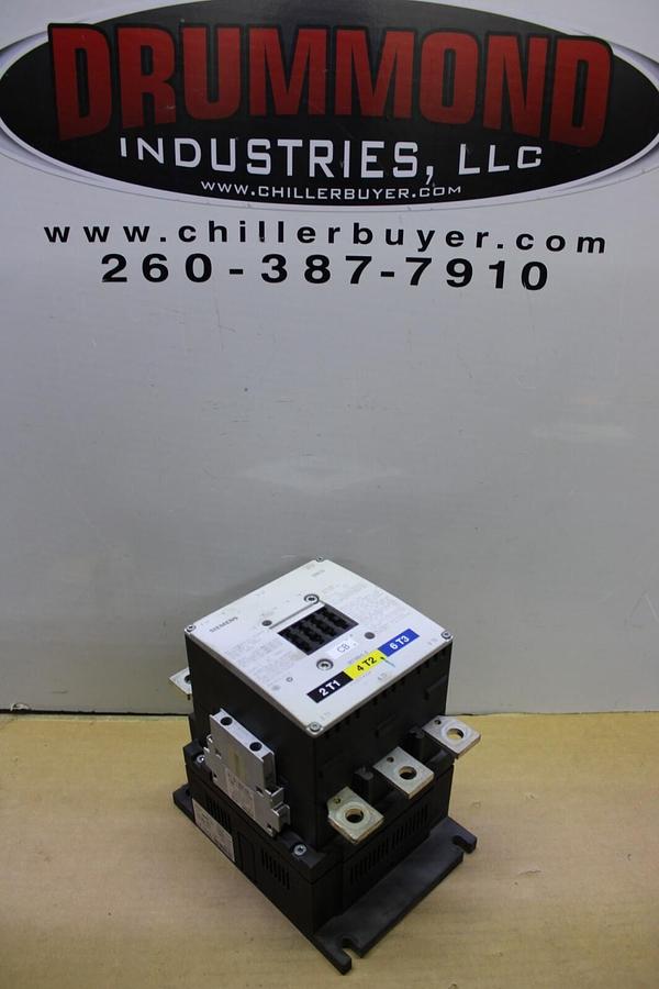 Used SIEMENS CONTACTOR 3RT1066-6...6 600 VAC 330 AMP 3-PHASE 300 HP COIL: 120 VAC