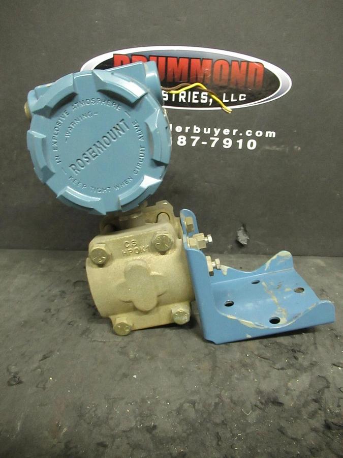 ROSEMOUNT ALPHALINE PRESSURE TRANSMITTER  1151 SMART 90067-0514-0044 REV. BK