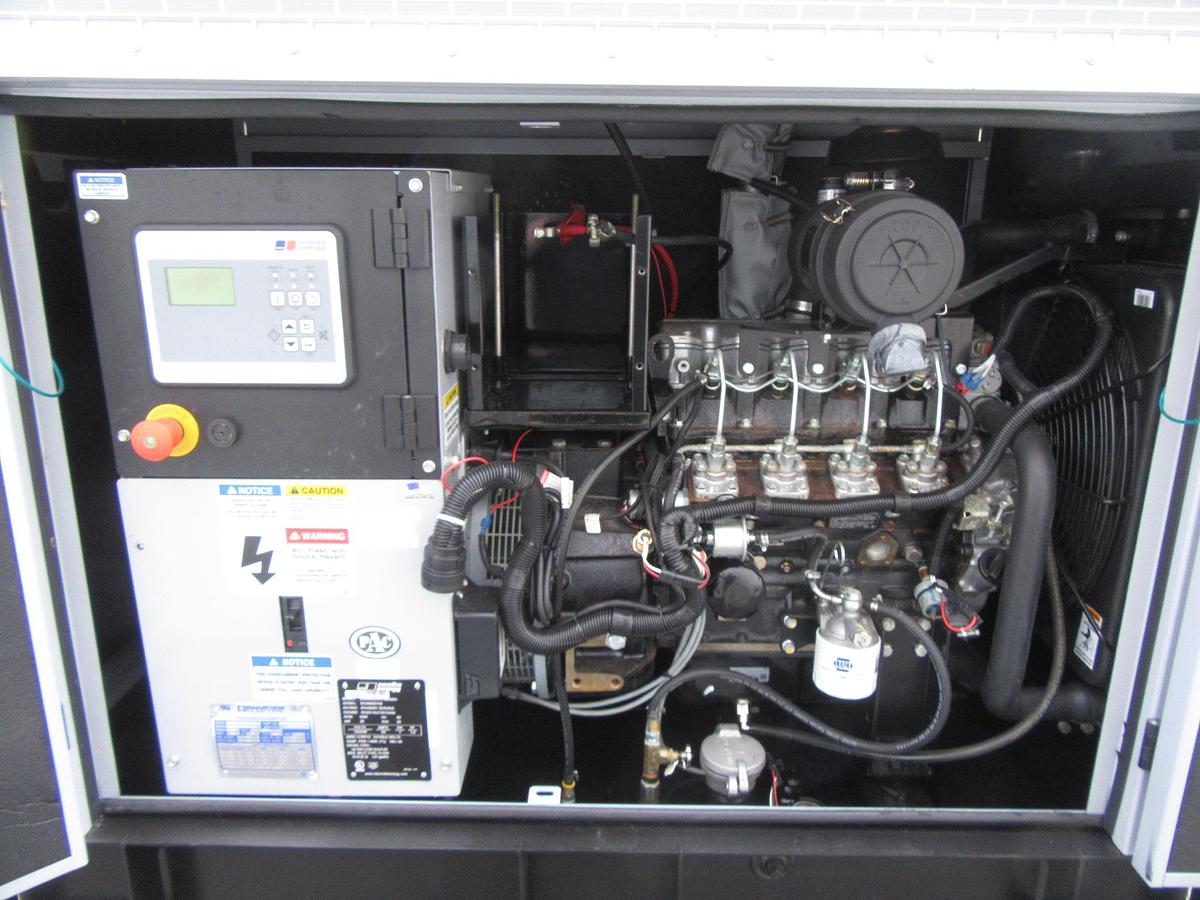 Used 20 KW DIESEL GENERATOR MTU 120/240 V 4LE1 ISUZU SOUND ENCLOSED 116 HRS  VIDEO