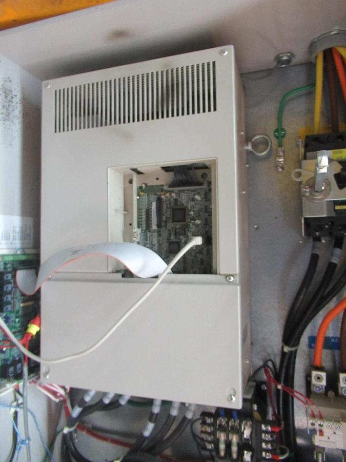 Used YASKAWA AC DRIVE E7BVB096Y 480 VOLT 65 KVA 106.6 AMP 3-PHASE BYPASS **WARRANTY**