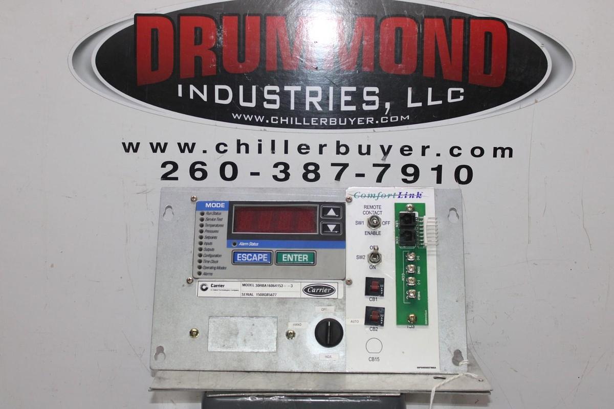 Used CARRIER CONTROL AND ALARM DISPLAY 30RBA16064153--3 CEPL130347-01 *WARRANTY*