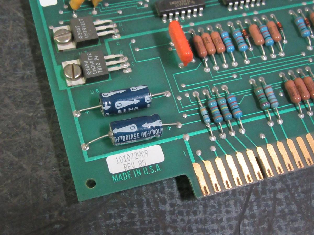 Used EXIDE AC-DC PROTECTION CARD CIRCUIT BOARD 101072909 REV R5 A13A18 118302722 P2