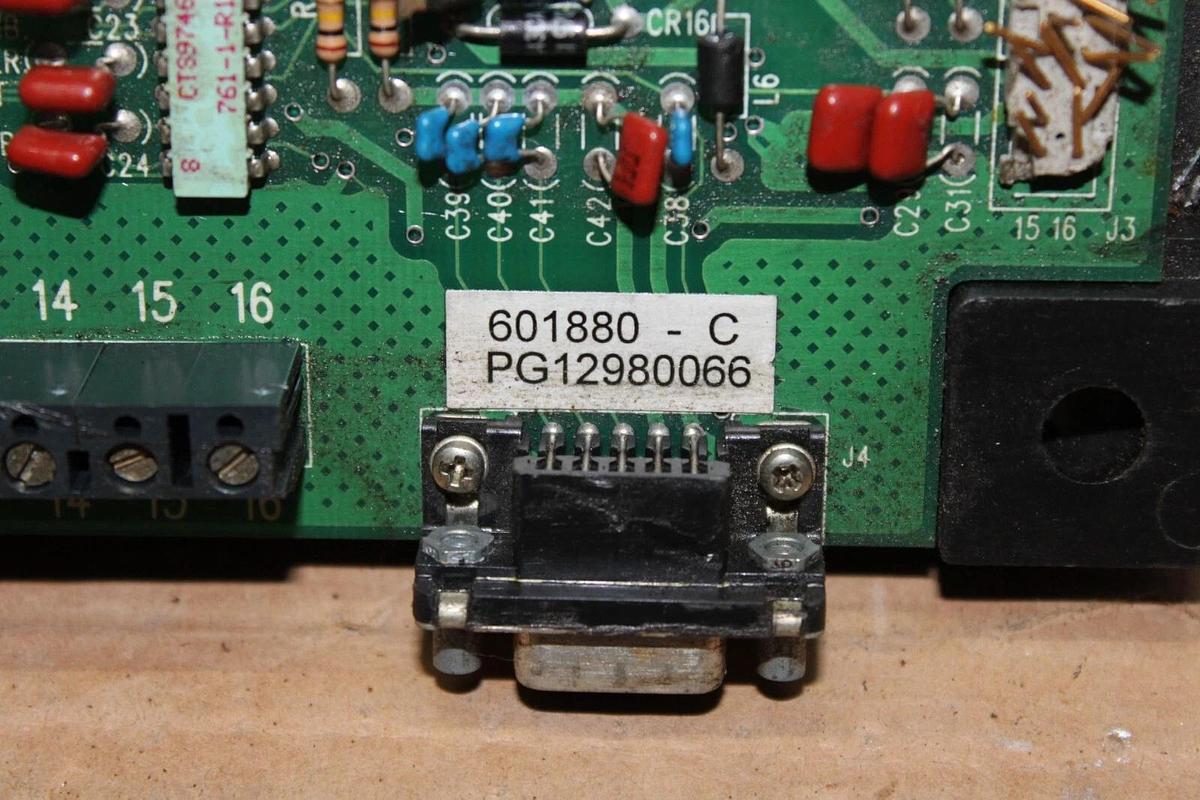 Used ASCO TRANSFER SWITCH CIRCUIT BOARD 601879-F 601880-C **WARRANTY INCLUDED**