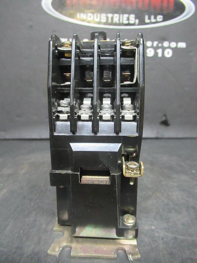 Used WESTINGHOUSE INDUSTRIAL CONTROL RELAY BF24F 110/120 VOLT **WARRANTY INCLUDED**