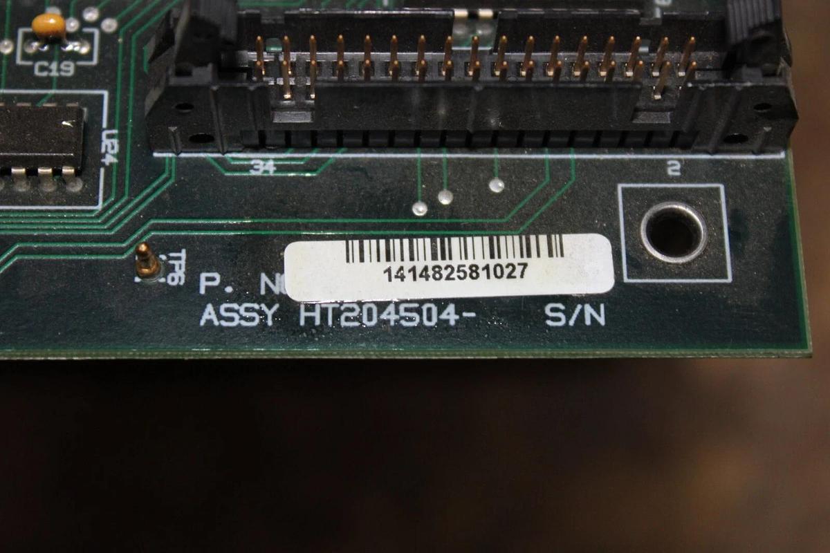 Used CARRIER HVAC INPUT/OUTPUT CIRCUIT BOARD HK35EZ001 HT204504