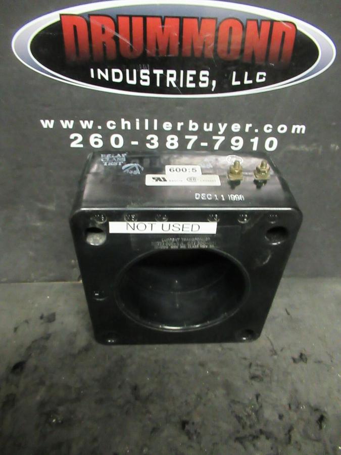 Used INSTRUMENT TRANSFORMERS INC CURRENT TRANSFORMER 300-601 CT 600:5 AMP 50 - 400 HZ