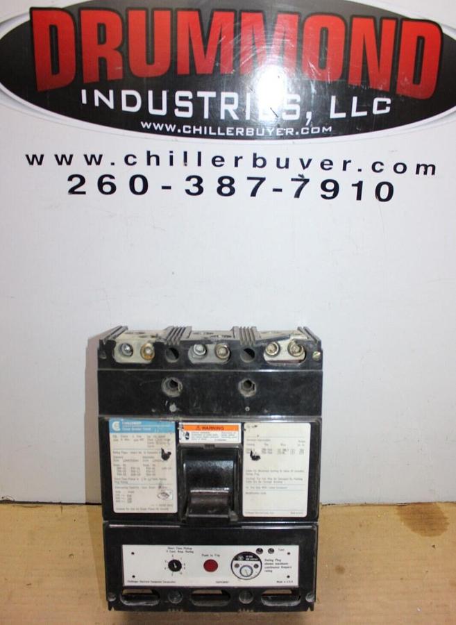 Used CHALLENGER CIRCUIT BREAKER CSL3600F 600 AMP 600 VAC 3-POLE **WARRANTY**