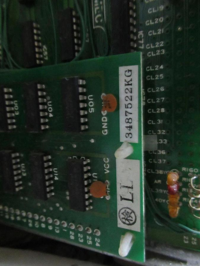 Used TRANE THERMACHILL CONTROL PANEL FOR ABSORBTION CHILLER 180-220 VAC 46.5-50.9 AMP