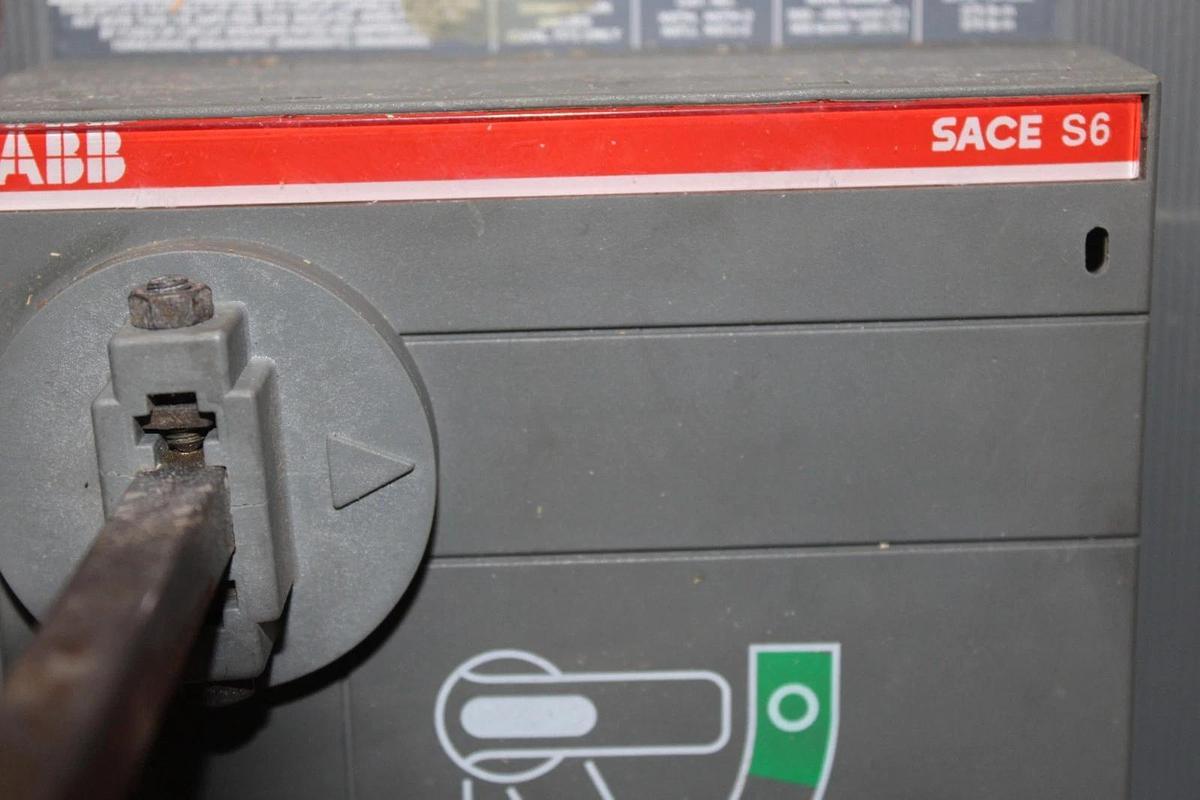 Used ABB MOLDED CASE SWITCH SACE S6 S6H-D 600 AMP 600 VAC 3-POLE **WARRANTY**