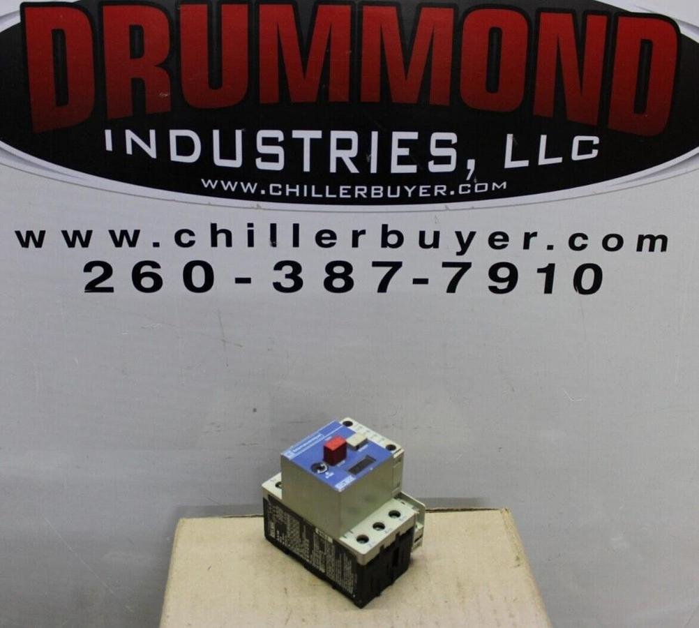 Used TELEMECANIQUE MANUAL MOTOR STARTER GV1-M14 5 HP @ 460 VAC 3 PH 6 - 10 AMPS