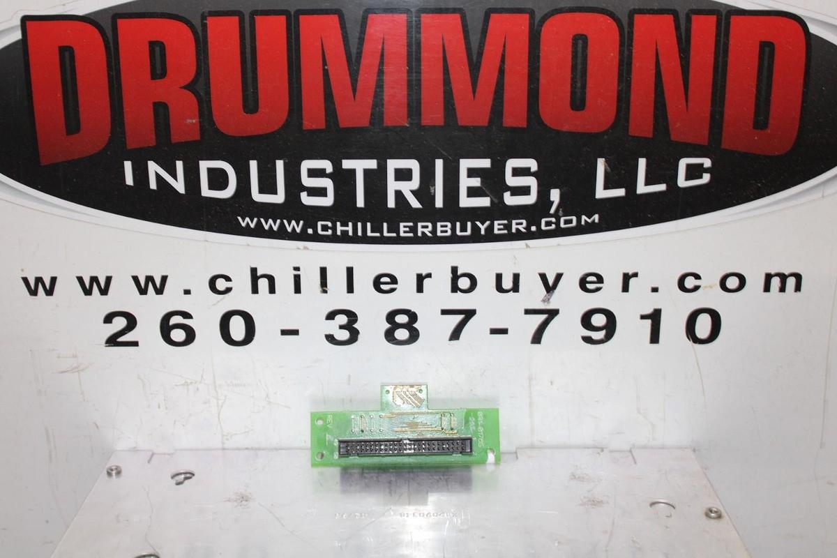 Used YORK CHILLER DISPLAY CONNECTION CIRCUIT BOARD 031-01765-002 REV. B 031-01765