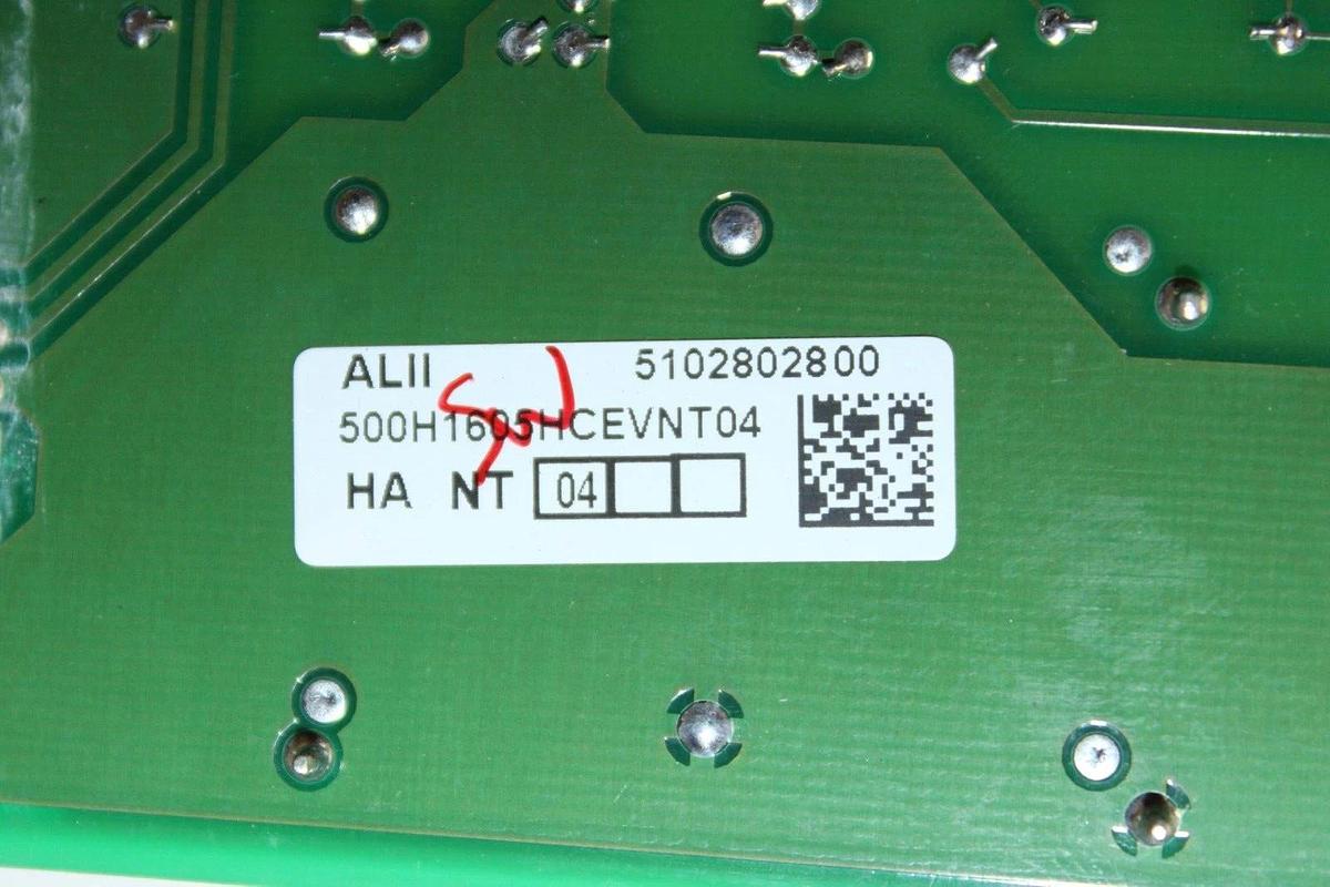 Used MGE CARTE ALII 5102802800 500H1605HCEVNT04 **WARRANTY INCLUDED**