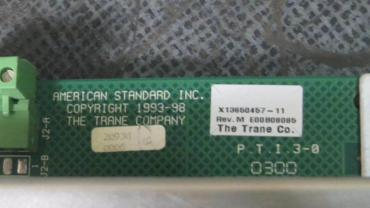 Used TRANE TCI-COM4 IPCB MODULE  MODEL/REVISION:  X13650457-011 REV M **WARRANTY**