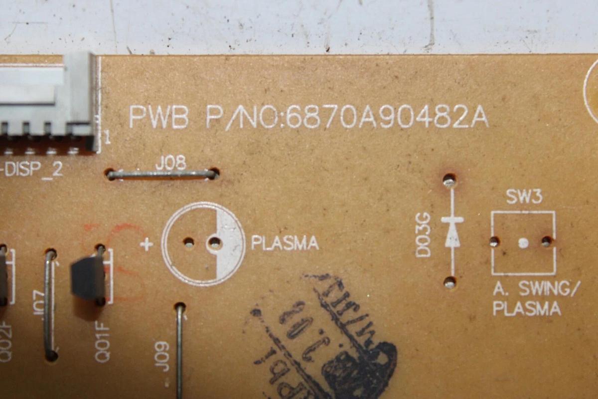 Used LG FURNACE USER INTERFACE DISPLAY 6870A90482A 6871A00085 **WARRANTY**